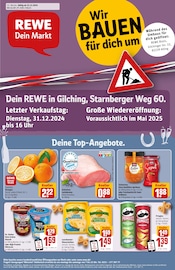 Aktueller REWE Supermarkt Prospekt in Gilching und Umgebung, "Dein Markt" mit 28 Seiten, 23.12.2024 - 28.12.2024