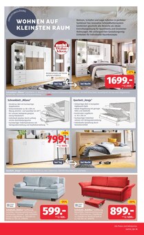 Couch im Segmüller Prospekt "Zum Glück gibt’s Segmüller - Schlafen Spezial" mit 20 Seiten (Nürnberg)