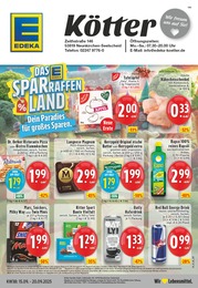 EDEKA Prospekt für Neunkirchen-Seelscheid mit 26 Seiten EDEKA Prospekt für Neunkirchen-Seelscheid: "Aktuelle Angebote", 26 Seiten, 15.09.2025 - 20.09.2025