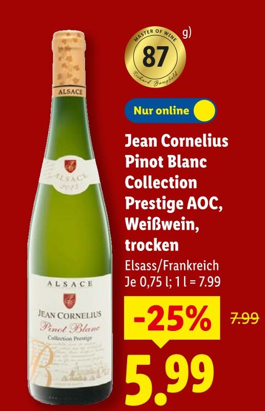 Pinot Blanc Collection Prestige AOC