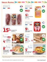 Prix et réduction Flan dans le prospectus Auchan Supermarché en cours Offre Flan dans le catalogue Auchan Supermarché du moment à la page 6