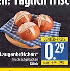Laugenbrötchen im Angebot bei EDEKA in Augsburg Laugenbrötchen Angebote bei EDEKA Augsburg für 0,29 €