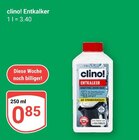 Entkalker von clino! für 0,85 € bei GLOBUS im Angebot Entkalker von clino! im aktuellen GLOBUS Prospekt
