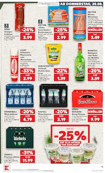 Veltins im Kaufland Prospekt "Hier bin ich richtig" mit 60 Seiten (Moers)