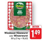 E center Teningen - Käsewurst Angebot im Prospekt Käsewurst bei E center im Teningen Prospekt für 1,49 €