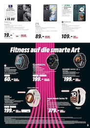 Smartwatch Angebot im aktuellen MediaMarkt Saturn Prospekt auf Seite 5