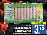Bio Nürnberger Rostbratwürste im EDEKA Prospekt Bio Nürnberger Rostbratwürste von Kupfer im aktuellen EDEKA Prospekt für 3,75 €