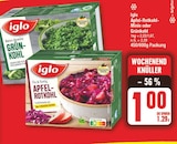 Apfel-Rotkohl-Minis oder Grünkohl Angebote von Iglo bei EDEKA Falkensee für 1,00 €