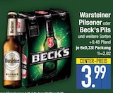 Pilsener Angebote von Warsteiner bei EDEKA Augsburg für 3,99 €