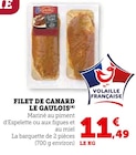 Promo Filet de Canard à 11,49 € dans le catalogue U Express à Gabarret