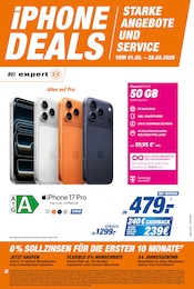 expert Prospekt für Saarbrücken: "iPHONE DEALS", 7 Seiten, 01.02.2026 - 28.02.2026