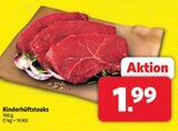 Rinderhüftsteaks Angebote bei Markant Nordwest Lemgo für 1,99 €