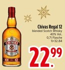 Chivas Regal 12 blended Scotch Whisky im EDEKA Prospekt Chivas Regal 12 blended Scotch Whisky von Chivas Regal im aktuellen EDEKA Prospekt für 22,99 €