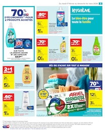 Prix et réduction Lessive Liquide dans le prospectus Carrefour Market en cours Offre Lessive Liquide dans le catalogue Carrefour Market du moment à la page 11