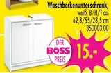 SB Möbel Boss Chemnitz - Waschbeckenunterschrank Angebot im Prospekt Waschbeckenunterschrank bei SB Möbel Boss im Chemnitz Prospekt für 15,00 €