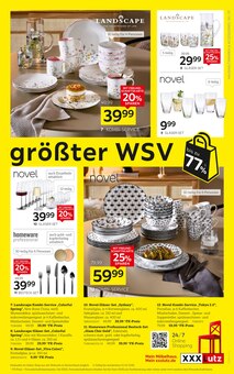 Tafel-Set im XXXLutz Möbelhäuser Prospekt "Deutschlands größter WSV" mit 16 Seiten (Hamburg)