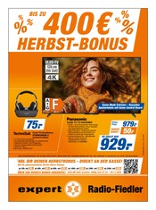 expert Elektromärkte Prospekt der aktuellen Woche mit 8 Seiten, gültig von 24.10.2025 bis 03.11.2025, in Bärenstein und Umgebung Aktueller expert Elektromärkte Prospekt in Bärenstein und Umgebung, "Top Angebote" mit 8 Seiten, 24.10.2025 - 03.11.2025