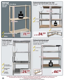 Schwerlastregal Angebot im aktuellen POCO Prospekt auf Seite 8