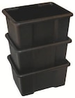 Lot de 3 bacs de rangement 45L - SUNDIS dans le catalogue Super U