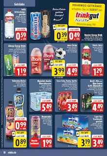 Bier im EDEKA Prospekt "Aktuelle Angebote" mit 24 Seiten (Soest)
