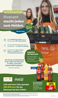 Cola im aktuellen Lidl Prospekt (Mönchengladbach) Cola im Lidl Prospekt "LIDL LOHNT SICH" mit 67 Seiten (Mönchengladbach)