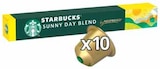 Capsules de café x10 sunny day blend - STARBUCKS - Intermarché à Angers Capsules de café x10 sunny day blend - STARBUCKS en promo chez Intermarché Angers à 6,76 €