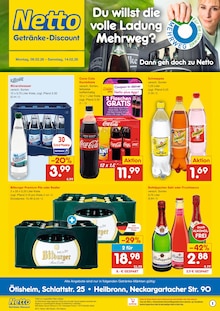 Netto Marken-Discount Prospekt DER ORT, AN DEM DU IMMER AUSGEZEICHNETE PREISE FINDEST. mit 2 Seiten