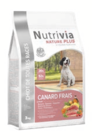 Sélection de Croquettes - NUTRIVIA NATURE PLUS en promo chez Animalis Avignon à 21,59 €