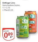 Aktuelle Oettinger Angebote bei GLOBUS in Leipzig Aktuelles Zitronen-Limette Angebot bei GLOBUS in Leipzig ab 0,89 €