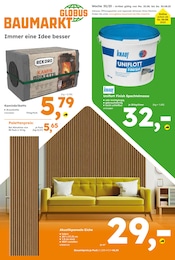 Prospectus Globus-Baumarkt, "GLOBUS BAUMARKT Immer eine Idee besser" à Betting et alentours, 10 pages, 25/08/2025 - 30/08/2025 Catalogue Globus-Baumarkt "GLOBUS BAUMARKT Immer eine Idee besser" à Betting et alentours, 10 pages, 25/08/2025 - 30/08/2025