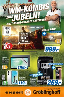 Fernseher im expert Prospekt "Top Angebote" mit 8 Seiten (Meerbusch)