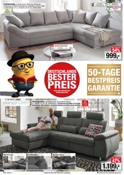 Aktueller Opti-Wohnwelt Prospekt mit Couch, "Deutschlands Bester Preis", Seite 2