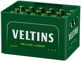 Helles Lager im Angebot bei REWE in Velbert Helles Lager Angebote von Veltins bei REWE Velbert für 11,49 €