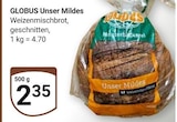 Weizenmischbrot, geschnitten bei GLOBUS im Prospekt "" für 2,35 €