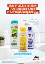 dm-drogerie markt Prospekt für Dennheritz mit 1 Seite dm-drogerie markt Prospekt für Dennheritz: "Mehr zu Recycling bei dm", 1 Seite, 15.07.2021 - 30.07.2021