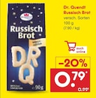 Russisch Brot von Dr. Quendt für 0,79 € bei Netto Marken-Discount im Angebot Russisch Brot von Dr. Quendt im aktuellen Netto Marken-Discount Prospekt