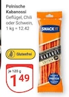 Aktuelles Polnische Kabanossi Angebot bei GLOBUS in Braunschweig ab 1,49 €
