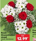 Rosen-Chrysanthemen-strauß im Angebot bei Kaufland in Erfurt Rosen-Chrysanthemen-strauß Angebote bei Kaufland Erfurt für 12,99 €
