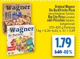 Die Backfrische Pizza im Angebot bei diska in Amberg Die Backfrische Pizza Angebote von Wagner bei diska Amberg für 1,79 €