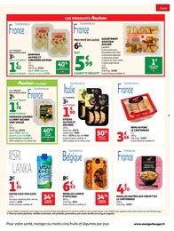Prix et réduction Plat cuisiné surgelé dans le prospectus Auchan Hypermarché en cours Offre Plat cuisiné surgelé dans le catalogue Auchan Hypermarché du moment à la page 5