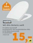 WC-Sitz Ontario weiß im Angebot bei Globus-Baumarkt in Iserlohn WC-Sitz Ontario weiß Angebote von Primaster bei Globus-Baumarkt Iserlohn für 15,00 €