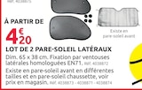 Promo Lot de 2 pare-soleil latéraux à 4,20 € dans le catalogue Mr.Bricolage à Gignac