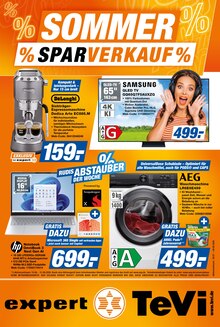 Fernseher im expert TeVi Prospekt "Top Angebote" mit 12 Seiten (Passau)