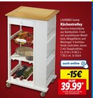 Küchentrolley von LIVARNO home im aktuellen Lidl Prospekt für 39,99 €