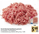Hackfleisch gemischt Angebote von Gut & Günstig bei E center Bietigheim-Bissingen für 5,99 €