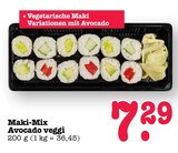 Maki-Mix Avocado Veggi im Angebot bei E center in Karlsruhe Maki-Mix Avocado Veggi Angebote bei E center Karlsruhe für 7,29 €