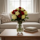 Bouquet duo de roses et roses ramifiées à Carrefour dans Pontaubault