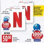 Gutschein von Netflix für 50,00 € bei E center im Angebot Gutschein von Netflix im aktuellen E center Prospekt
