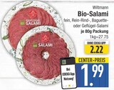 Bio-Salami fein von Wiltmann im aktuellen EDEKA Prospekt für 1,99 €
