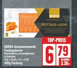 Festtagslachs Angebote von EDEKA Genussmomente bei EDEKA Potsdam für 6,79 €